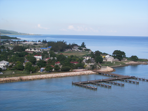 View from the ship